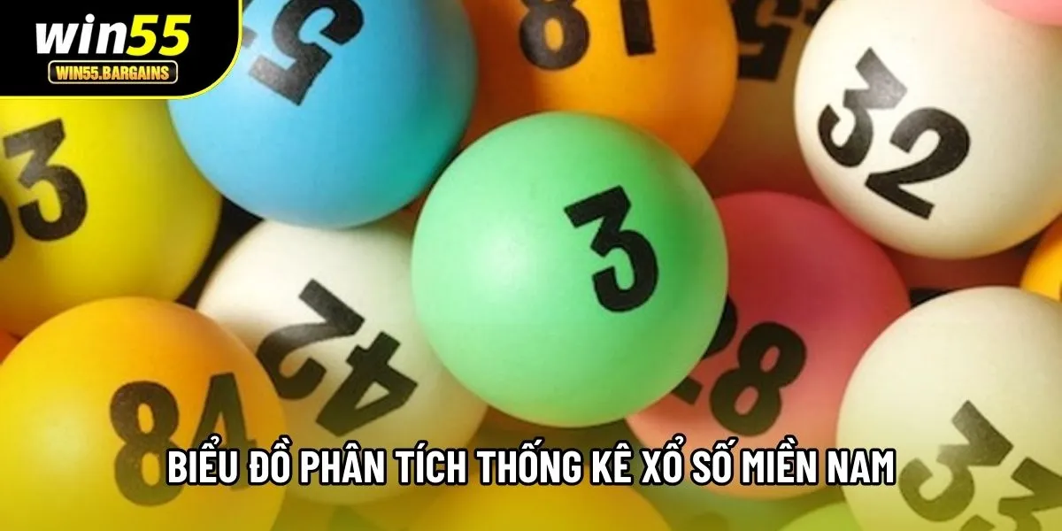 Biểu đồ phân tích thống kê xổ số miền Nam