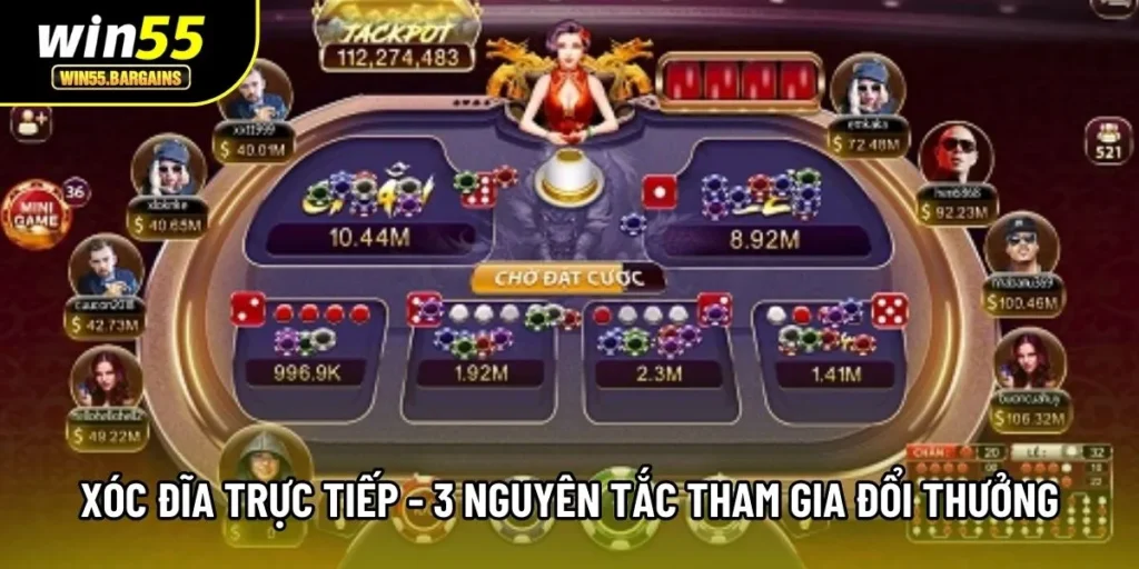 Xóc Đĩa Trực Tiếp - 3 Nguyên Tắc Tham Gia Đổi Thưởng